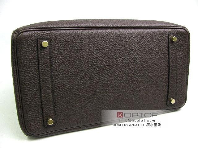 エルメス バーキン35トゴ ショコラ(金具:ゴールド) her422